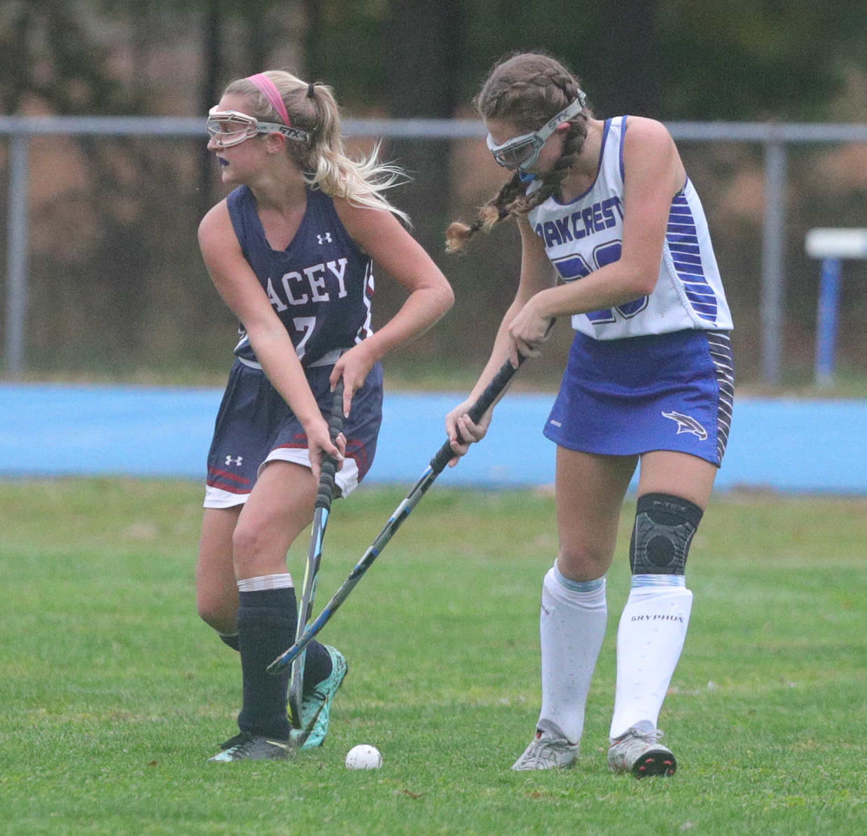 Lacey vs Oakcrest Field Hockey game